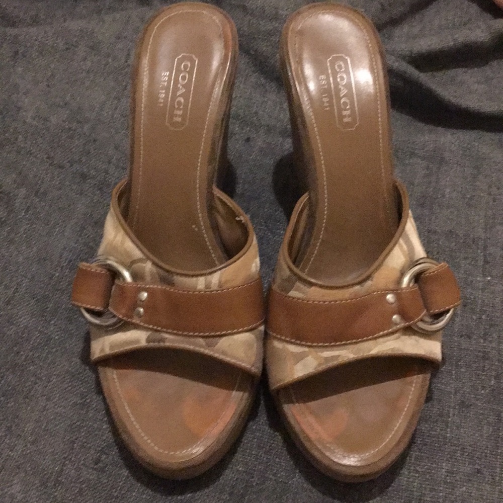 Women’s Wedge Sandals by Coach “the Meredith”.